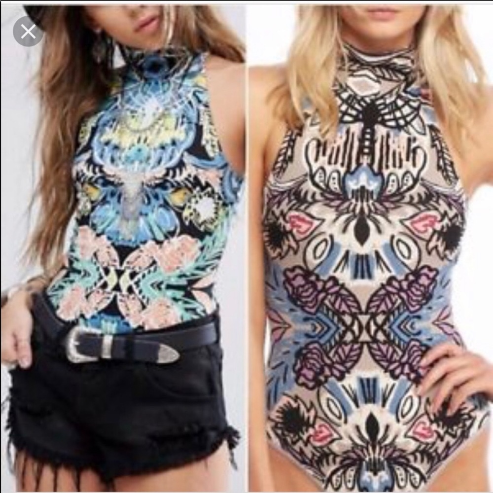 Free People Bodysuit Tucker